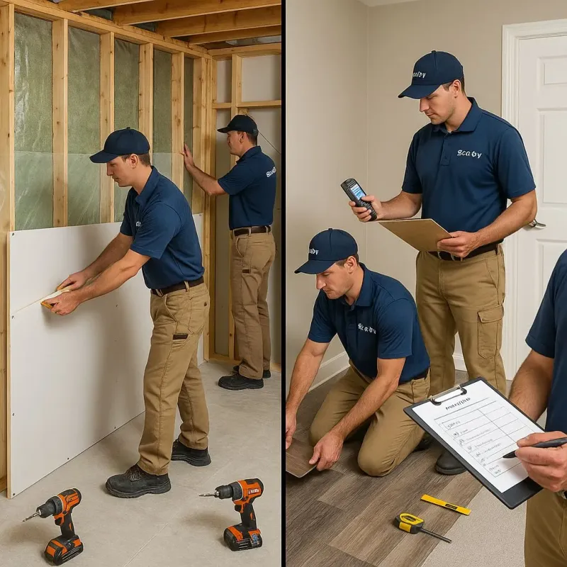 Repairs and Reconstruction process in Clintondale, NY